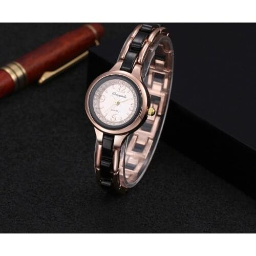 2020 High Quality Brand Chaoyada Crystals Designer Watches for Women Ultra Slim Ladies Quartz Clock Multicolor Straps Bracelet