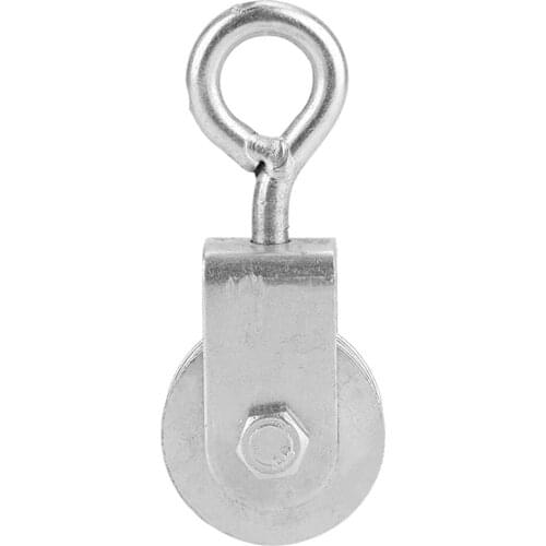 0.3 TonsLoading Single Pulley Block Swivel Pulley Roller Lifting Wheel for Wire Rope