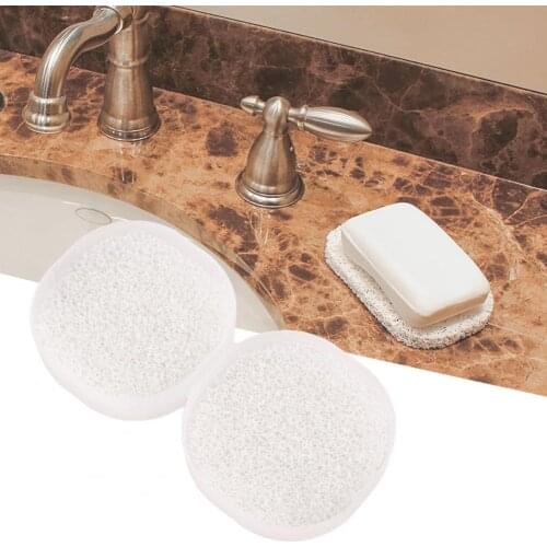 1 Pcs Kitchen Bathroom Sink Suction Cup Sponge Holder Soap Saver Environmental Protection Mildew Creative Drain Soap Pad