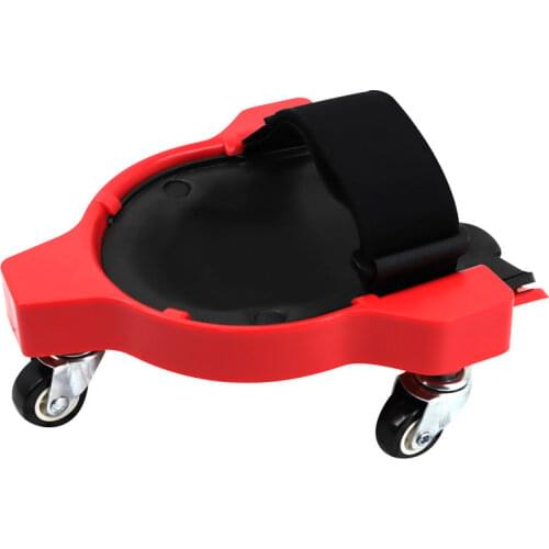Rolling Knee Protection Pad with Wheel Built in Foam Padded Laying Platform Universal Wheel Kneeling Pad