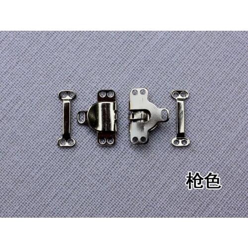 288set Silver Gun Metal Hook And Bar Fastener Trouser Skirt Pent Waist Extender Tailor Dress Maker Factory supply