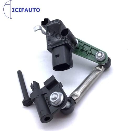 7P0616213 Front Left Headlight Level Sensor With Poles For Volkswagen Touareg 7P5 7P6 Porsche Cayenne 3.0 3.6 4.2 V6 TDI