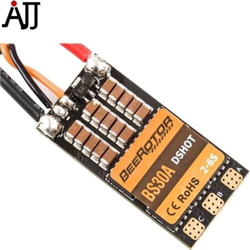 BeeRotor 30A ESC OneShot DSHOT BLHeli_S MultiShot 2-6S Speed Controller BS30A