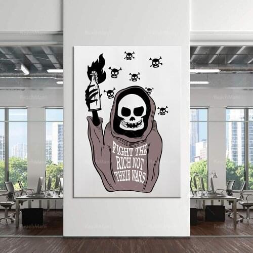 Fight against the rich, communism, socialism, no war, but class wars, eat the rich, anarchists, posters, prints, leftists