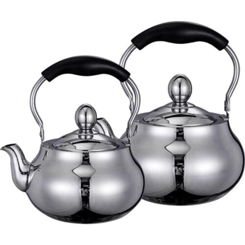 Tea making teapot family stainless steel teapot thickened with kungfu tea small teapot brewing flower tea pot with filter screen