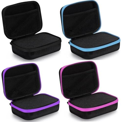 12 Bottles Mini Essential Oil Carry Case Aromatherapy Travel Storage Holder Hand Bag Perfume Oil Essential Oil Bag Dropship