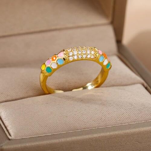ICFTZWE White Rings
