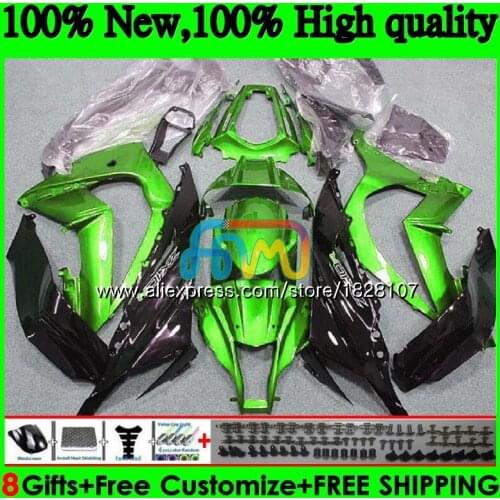 Injection For KAWASAKI ZX-10R 1000CC ZX1000 ZX 10 R 26BS.14 ZX 10R Gloss green 1000 ZX10R 16 17 18 2016 2017 2018 OEM Fairings