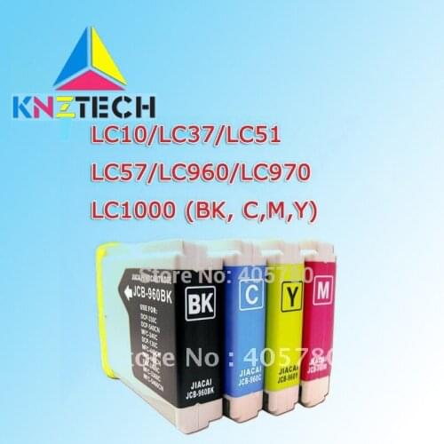 LC10/LC37/LC51/LC57/LC960 Ink cartridge compatible for Brother DCP-130C/135C/150C/155C/330C/540CN/750CN/750CW