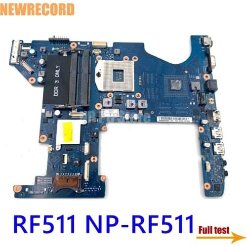 NEWRECORD BA92-08425A BA92-08425B Laptop Motherboard For Samsung RF511 NP-RF511 HM65 DDR3 Main board full test