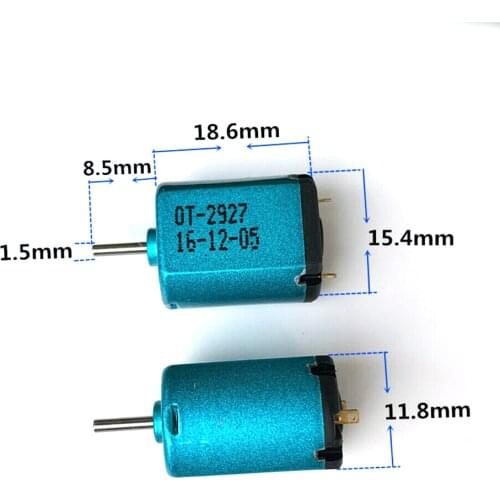 Mini FF-030PK-09210 Motor DC 3V 3.7V 6V High Speed Mute Micro Tiny Motor Carbon Brush 030 Electric Electronic Lock Fan Appliance
