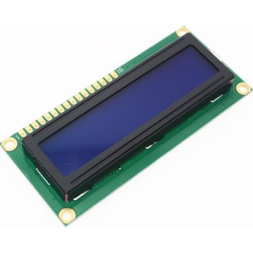 1PCS LCD1602 1602 module Blue screen 16x2 Character LCD Display Module HD44780 Controller blue blacklight