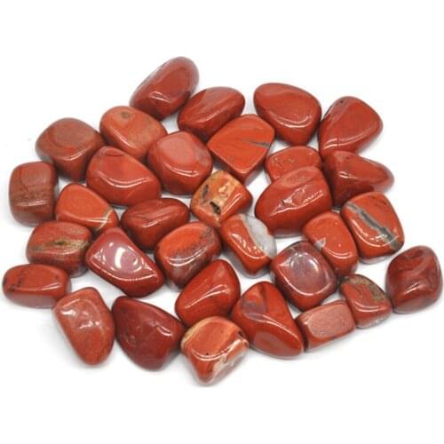 Natural quartz healing crystals red jasper bulk tumbled stone for decoration