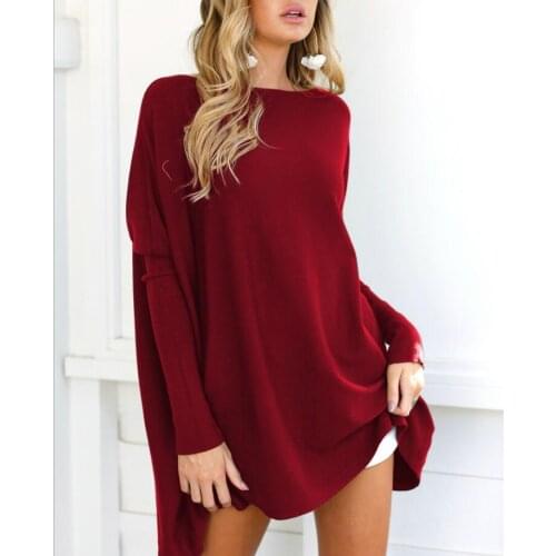New womens tops T-shirts round neck loose tees fluffy hand youth soft T-shirt 2019 spring and autumn long sleeves plus size