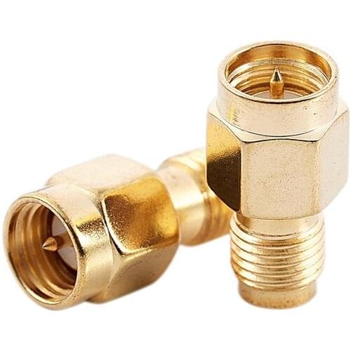 New SMA Male Plug (Pin) to RP-SMA Female (Pin) Coupling Nut Connector Adapter for Wi-Fi Antenna / Signal Booster / Repeaters / R