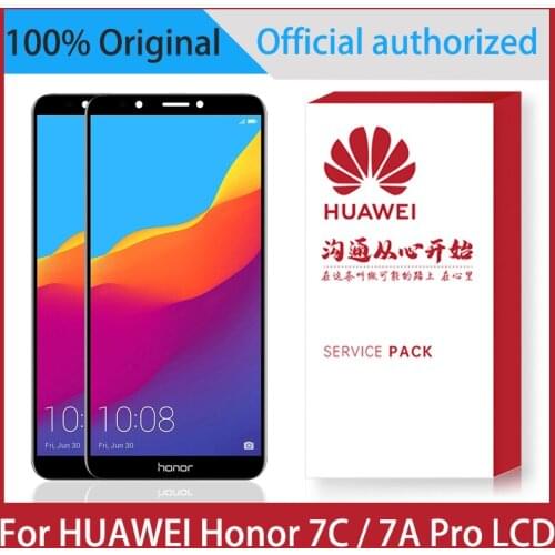 Original 5.99'' Display For Huawei Honor 7C Aum-L41 ATU-LX1 / L21 LCD Display Touch Screen Digitizer Assembly Parts With Frame