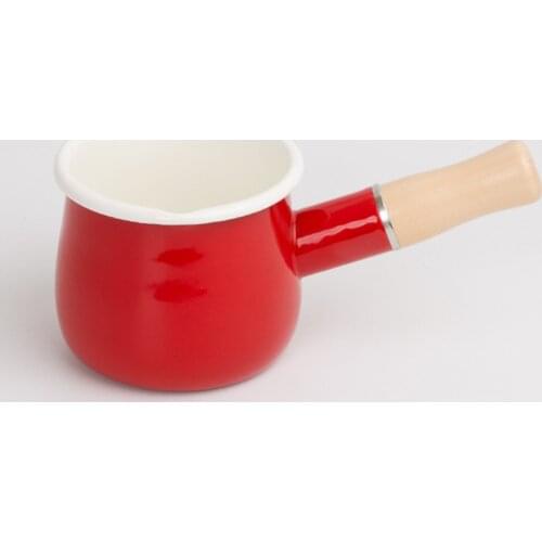 Nonstick Milk Pan Butter Coffee Warmer Small Milk Pot, Kitchen Cooking Pot for Noodle, Baby Food, 550ml