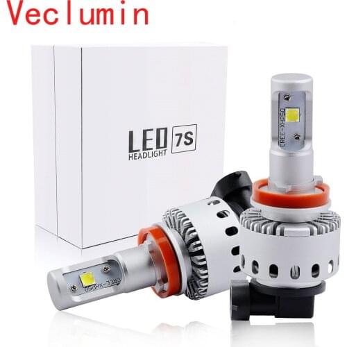 LED Car Headlight Bulbs H8 H11 Auto Accessories Headlamp Lights for 12V 24V Cars 40W/bulb 6500K White LED Auto Lamp H11