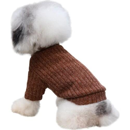 Dog Sweater Winter Clothes Knitted Pet Clothing For Small Medium Dogs Chihuahua Puppy Yorkshire Warm Dog Sweater Dog Costume