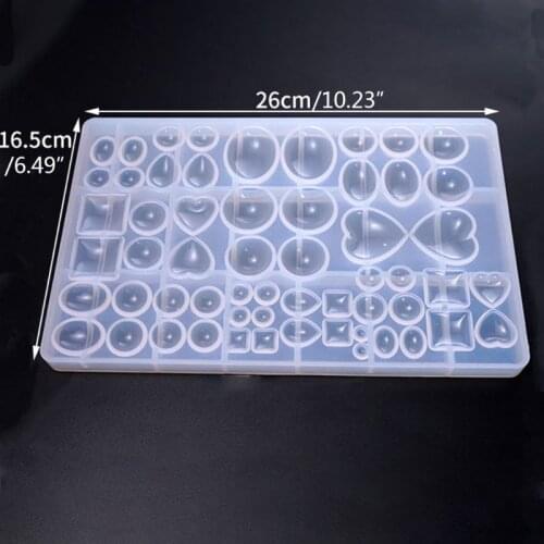UV Epoxy Pendant Mold DIY Handmade Jewelry Craft Making Mould Accessories