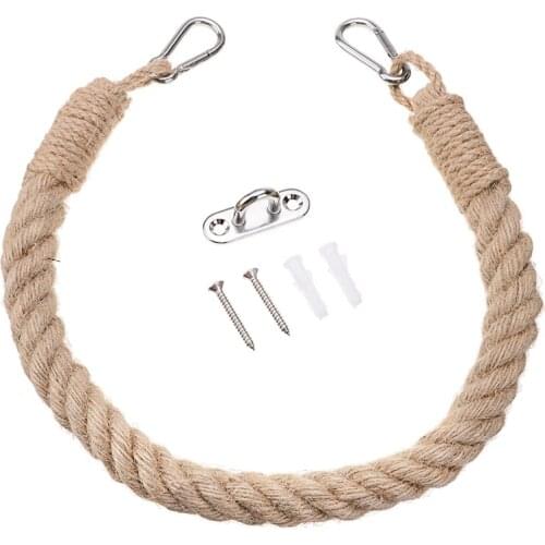 50cm Rope Toilet Holder Wall-mounted Knitting Vintage Style Toilet Paper Holder Towel Hanging Rope For Towels and Paper