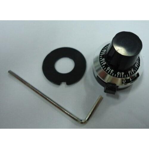 WXD3-13 3590S 4mm 6mm 6.35mm Potentiometer Precise Dial knob lockable Hat