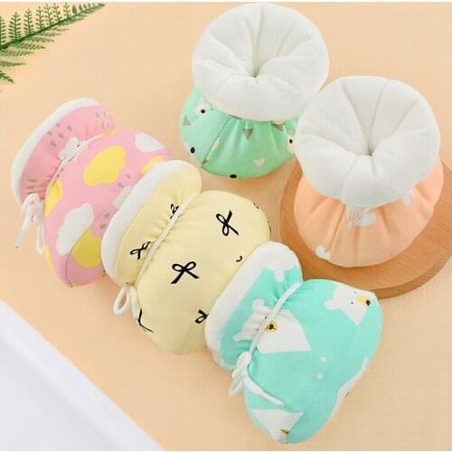 Oklady Pretty Warm Newborn Baby Girls Princess Winter Shoes First Walkers Infant Toddler Child Girl Footwear Shoes