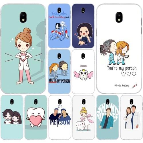 07 Greys Anatomy You're My Person Soft Silicone Tpu Cover phone Case for Samsung Galaxy J2 J3 J4 J5 J6 J7 Prime 2016 2017 2018
