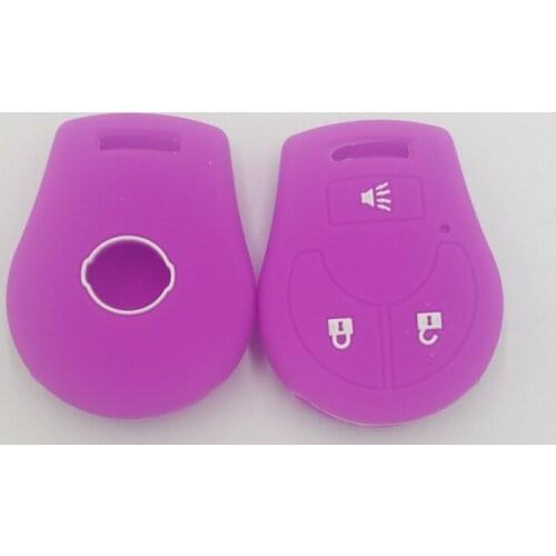 3PC Silicone car Key Cover Case For Nissan Qashqai J11 X-trail Murano MAXIMA ALTIMA Juke key Car styling ACCESSORIES