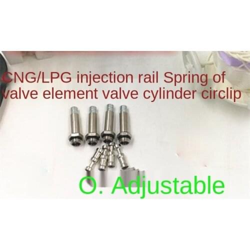 CNG natural gas oil to gas/gas taxi accessories spray rail/valve barrel/nozzle solenoid valve column