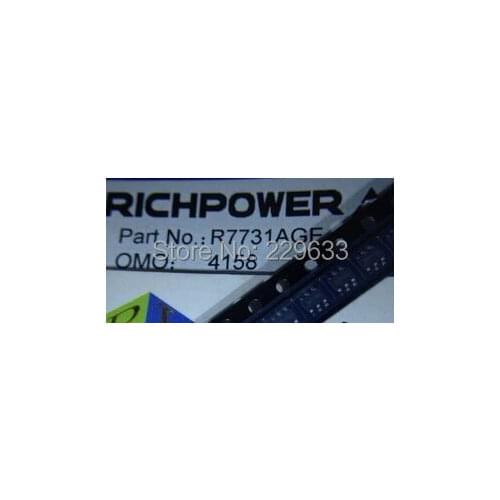 Free shipping 100pcs/lot R7731AGE R7731AG R7731A R7731 7731 SOT23-6