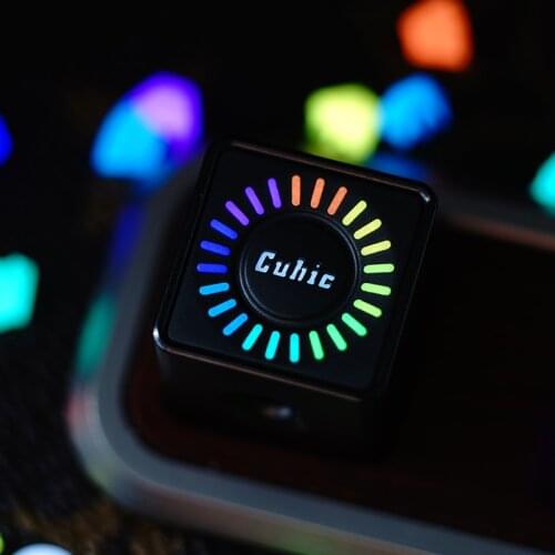 Zirconium Alloy CUBIC Dutch Light Pendant Knife Bead EDC Paracord Bead Keychain