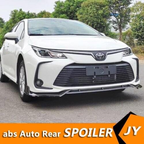 For TOYOTA Corolla Body kit spoiler 2019-2020 XK For LEVIN ABS Rear lip rear spoiler front Bumper Diffuser Bumpers Protector