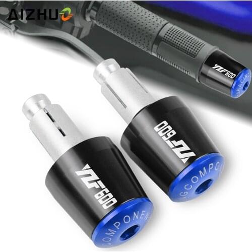 For Yamaha YZF600 R6 YZF 600 1999 2000 2001 2002 Motorcycle Hand Bar End Handle Grips End Hand Cap 7/8"22mm