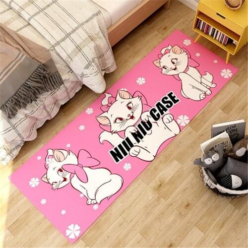 Cartoon Kids Mat 160x60cm Door Mat Mickey Minnie Floor Mat Kitchen Carpet Long Non-Slip Floor Rug Bedroom Home Door Mat