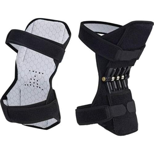 1PC Joint Support Knee Pads Breathable Non-slip Lift Knee Booster Pain Relief for Knee Power Spring Force Stabilizer Leg Protect