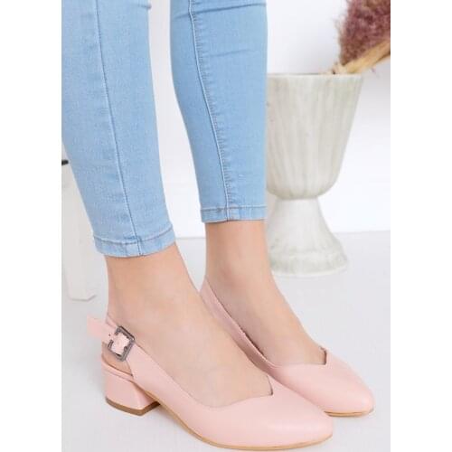 Valentina Heels Powder Skin Shoes