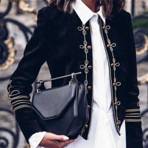 SAGACE 2019 Autumn New Women Vintage Steampunk Suit Slim Ladies Wearing Formal Work Suit Jacket Streetwear Women Clothes 1111