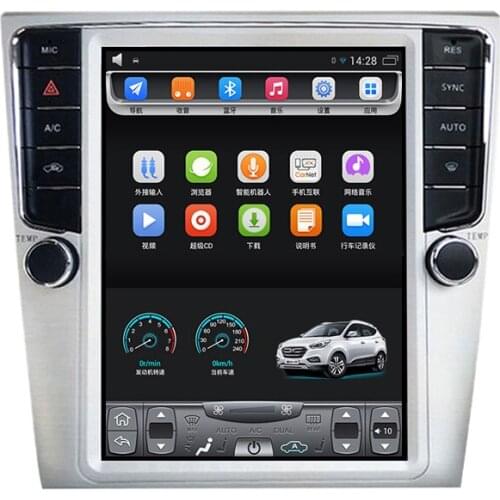 Fit For 2010-2017 CC Magotan B7 10.4 inch Tesla Vertical touch Screen Android Car GPS Navigation Video Bluetooth Wifi