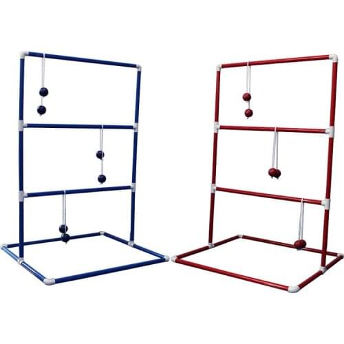 CRESTGOLF Ladder Toss Game with 6 Bolos and Durable Nylon Carrying Case