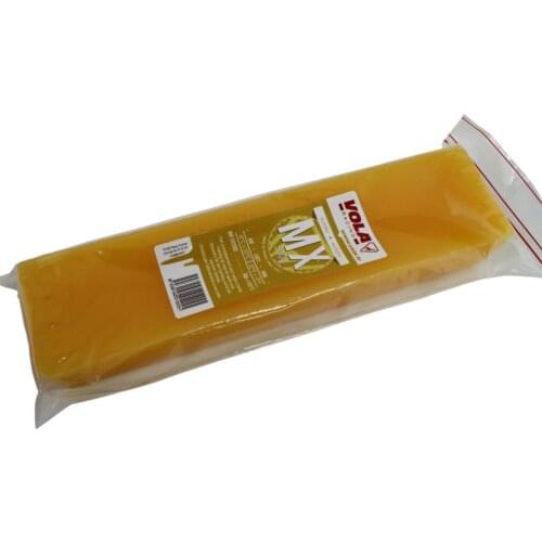 VOLA Training Ski Snowboard Wax 500g Yellow Block Wax Ideal For Ski Clubs Junior Racing Training Warm Snow Temperature
