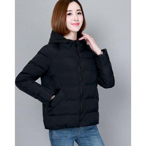 Winter women Parkas casual thicken warm padded jackets coat Female solid styled outwear snow jacket -5 to -10C wear M-4XL