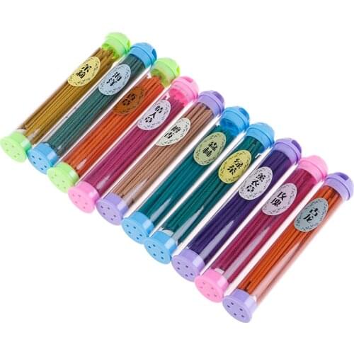 1 Box Natural Aroma Vanilla Sandalwood Rose Air Freshener New Incense Burner