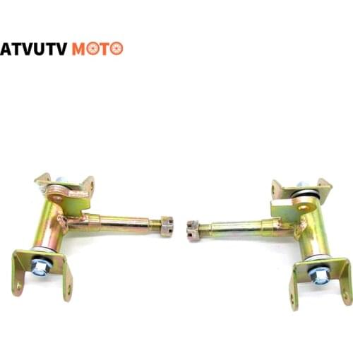 1pair 10*14MM Drum Brake Horn Hub Brake Steering Section Rocker Arm For for 150cc 250cc ATV Kart Buggy Strut Knuckle Spindles