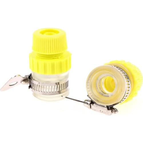 1Pc Round Tap Connector Garden Tap Quick Connector Hose Accessories Garden Supplies