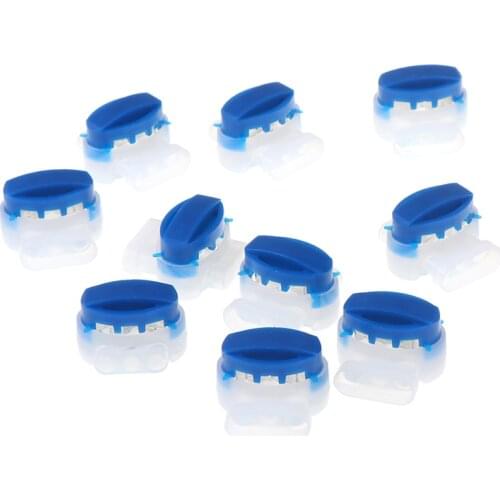 10pcs Durable 3-Way Terminal Electrical Outdoor Applications Wire Connector Robotic Lawn Mower Automower Garden Accessories
