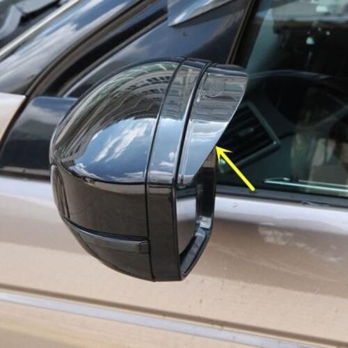 2pcs Rearview Mirror Rain Eyebrow For Land Rover Discovery Sport 2015