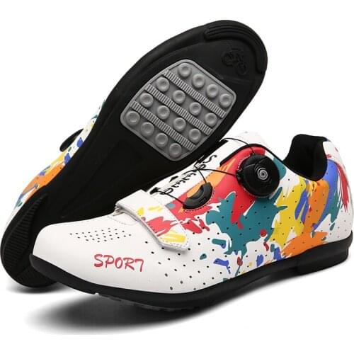 2021 Mtb Cycling Shoes Sapatilha Ciclismo Road Sneakers Mountain Bike Shoes Self-Locking Superstar Original Bicycle Shoes