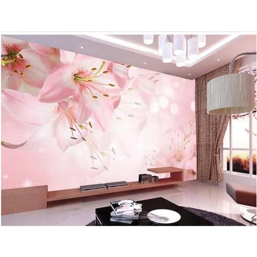 3D wallpaper flower 3d stereoscopic wallpaper tv backdrop mural wallpaper murals flowers