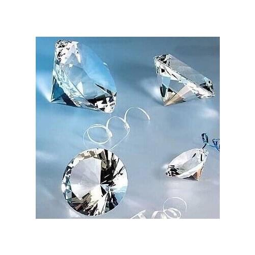 40pcs/lot,30mm stone clear color glass diamond small crystal diamond for wedding table decoration,event or party decoration